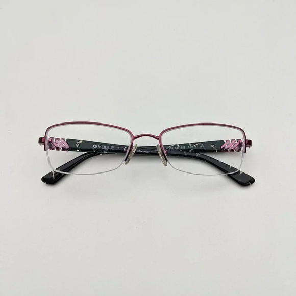 🕶️ Vogue VO3813-B 812 Semi Rimless Eyeglasses 51/17-135 / ALI509🕶️ - Picture 1 of 9
